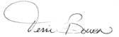 Terri Bowen signature